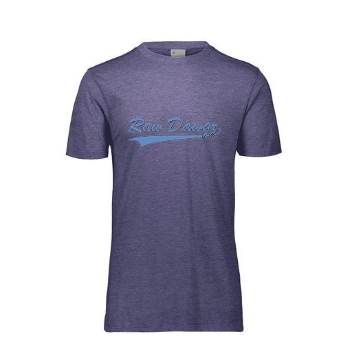 [FTSCUBRY-AS-LOGO3] Decker Men's Tri-Blend T-Shirt - Short Sleeve (Adult S, Royal, Logo 3)