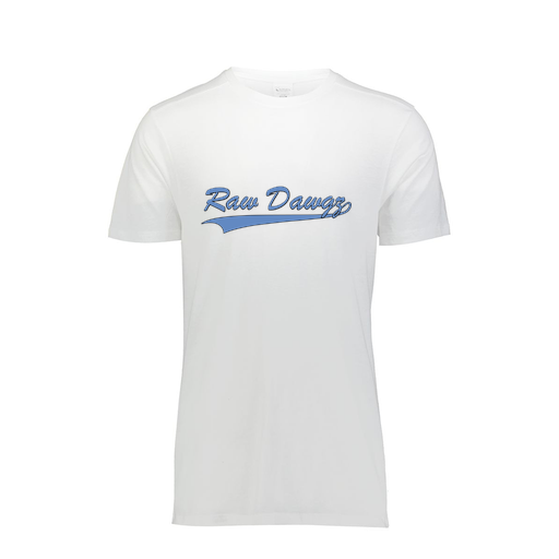 [FTSCUBWH-YS-LOGO3] Decker Youth Tri-Blend T-Shirt - Short Sleeve (Youth S, White, Logo 3)