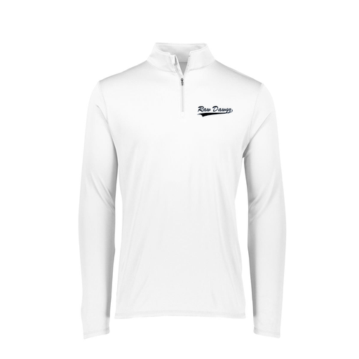 [FTLQFLWH-FAXS-LOGO2] Decker Women's Flex-Lite 1/4 Zip Shirt (Female Adult XS, White, Logo 2)