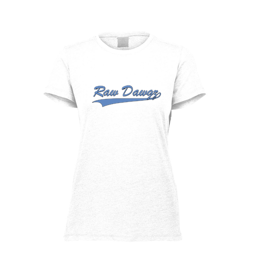 [FTSCUBWH-FAXS-LOGO3] Decker Women's Tri-Blend T-Shirt - Short Sleeve (Female Adult XS, White, Logo 3)