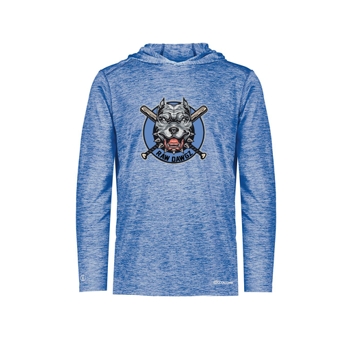 [FOLHCGRY-AS-LOGO1] Decker Men's Charge Hoodie (Adult S, Royal, Logo 1)