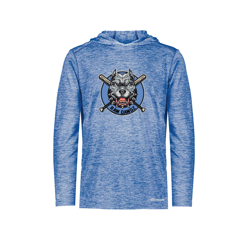 [FOLHCGRY-YS-LOGO1] Decker Youth Charge Hoodie (Youth S, Royal, Logo 1)