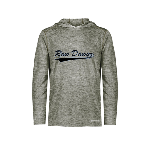 [FOLHCGGY-YS-LOGO2] Decker Youth Charge Hoodie (Youth S, Gray, Logo 2)