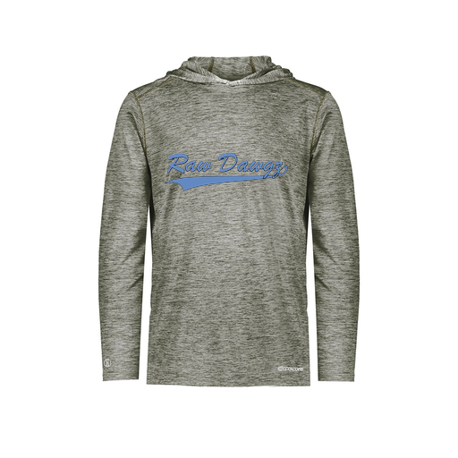 [FOLHCGGY-YS-LOGO3] Decker Youth Charge Hoodie (Youth S, Gray, Logo 3)