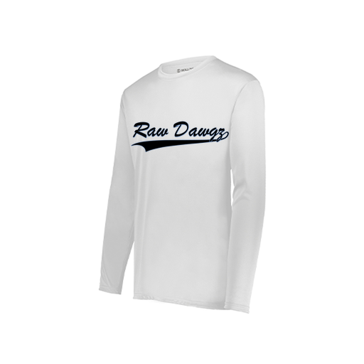[222822.005.XS-LOGO2] Men's LS Smooth Sport Shirt (Adult XS, White, Logo 2)